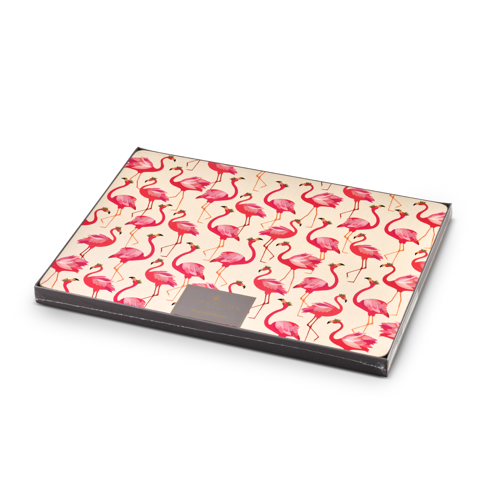 Sara Miller London for Pimpernel Flamingo Large Placemats Set of 4 image number null