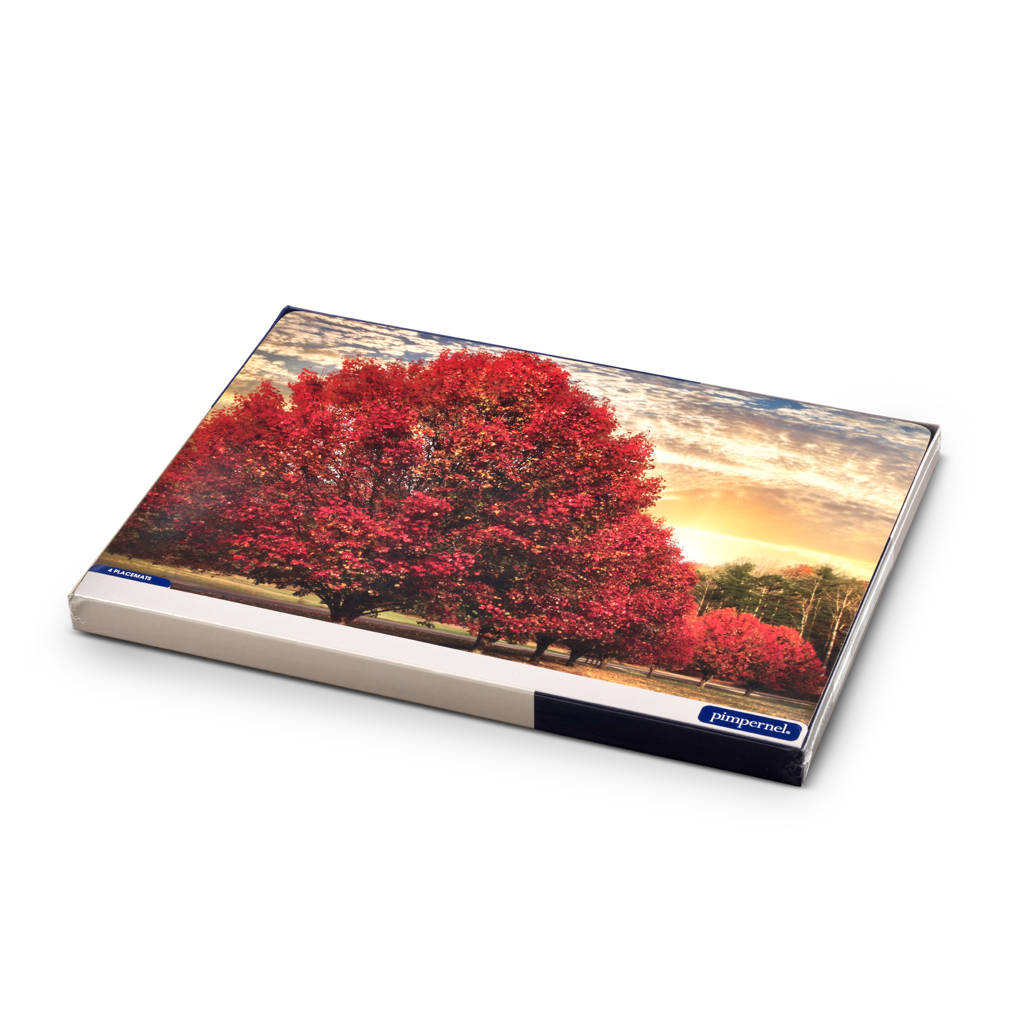 Pimpernel Crimson Trees Placemats Set of 4 image number null