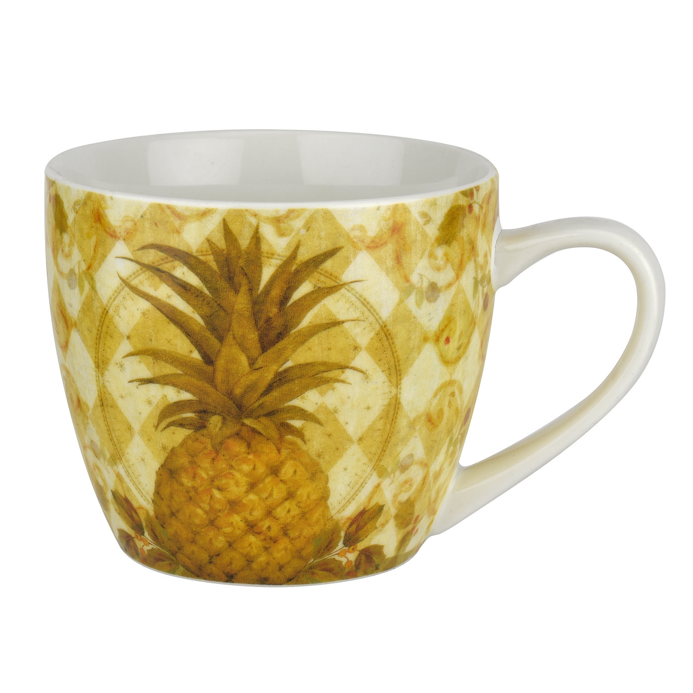 Pimpernel Golden Pineapple 16 oz Mug image number null
