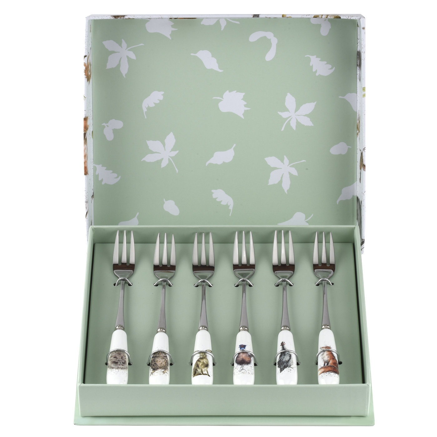 Pastry Forks Set of 6 (Assorted) image number null