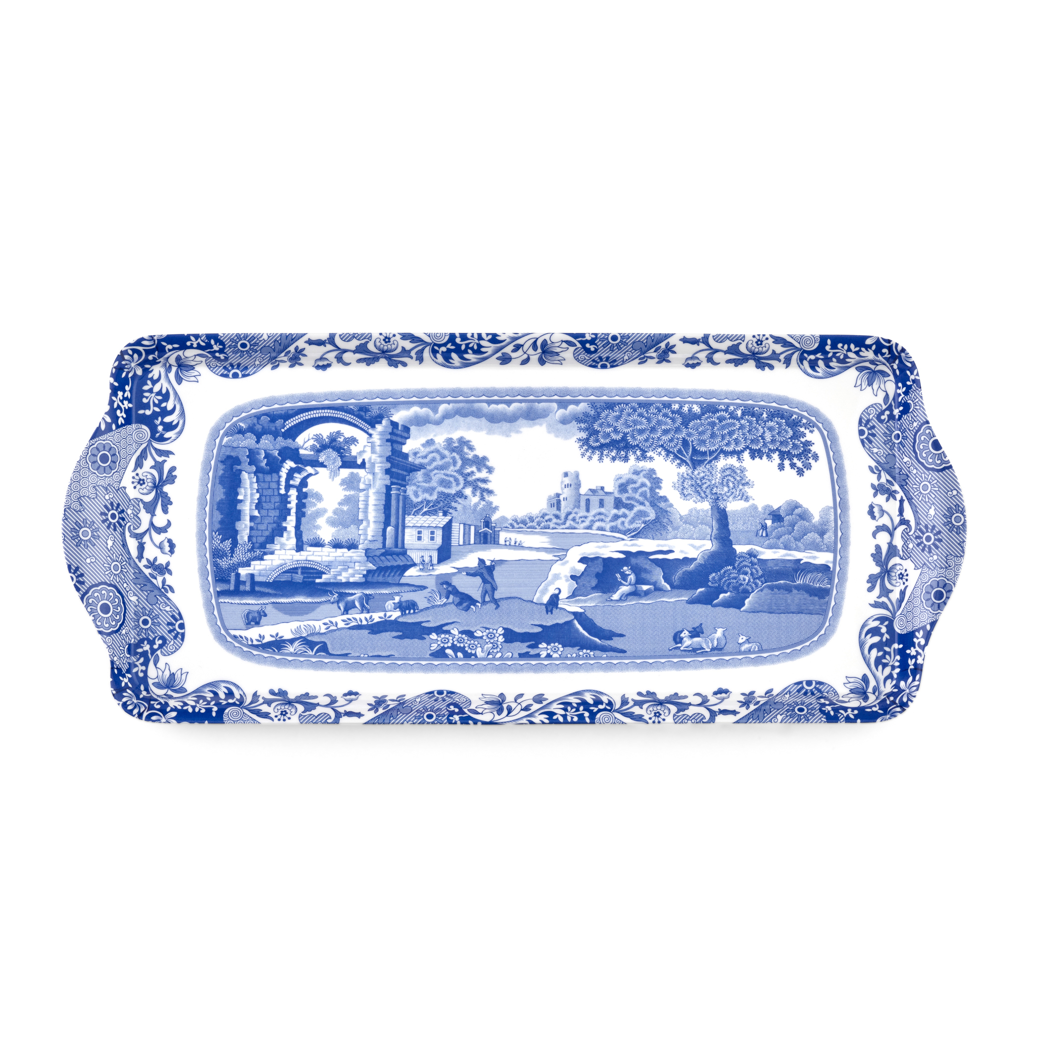 Pimpernel Blue Italian Sandwich Tray image number null