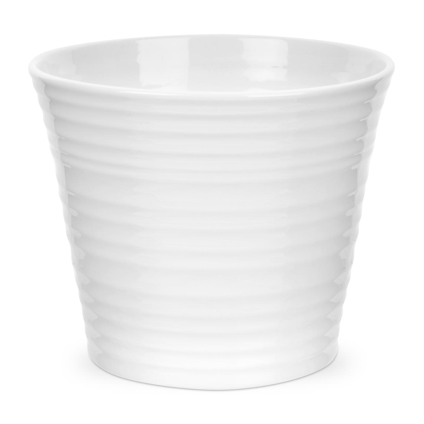 Sophie Conran White 7 Inch Flower Pot image number null