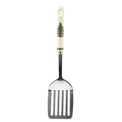 Spode Christmas Tree Slotted Spatula image number null