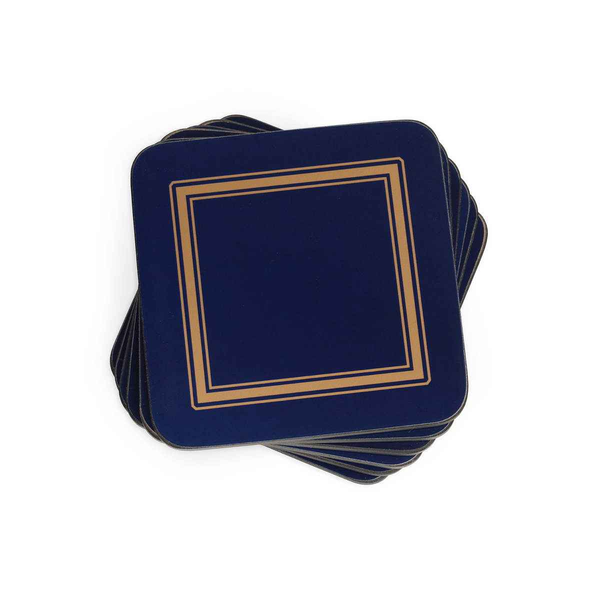 Pimpernel Classic Midnight Blue Coasters Set of 6 image number null